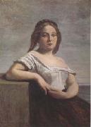 Jean Baptiste Camille  Corot, La blonde Gasconne (mk11)